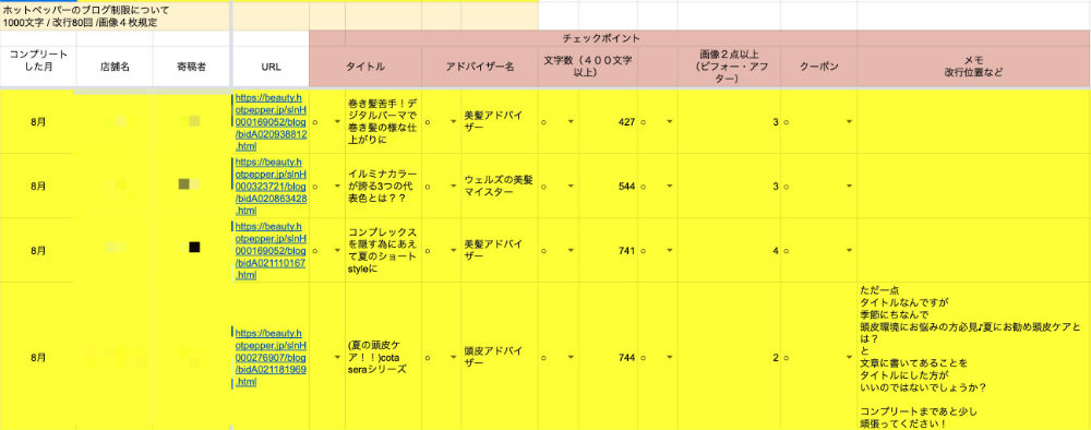 ホットペッパーのブログから指名予約に繋がる３つのポイント